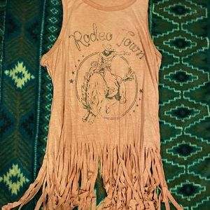 Western tank top
